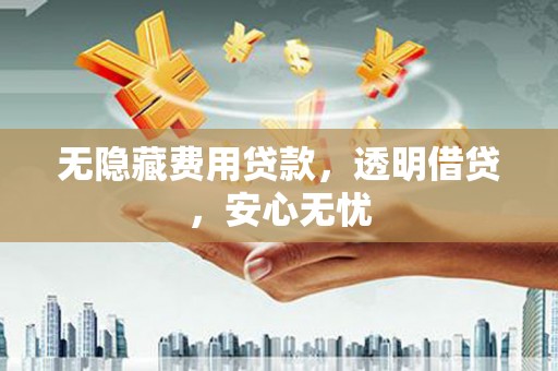 新抚无隐藏费用贷款，透明借贷，安心无忧