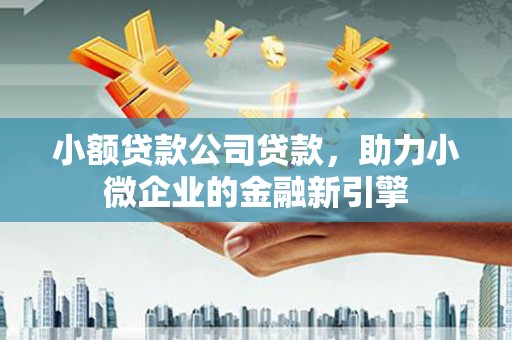 新抚小额贷款公司贷款，助力小微企业的金融新引擎