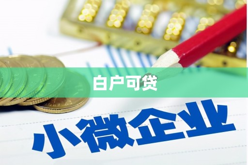 新抚白户可贷