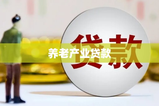 新抚养老产业贷款
