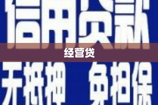 新抚经营贷