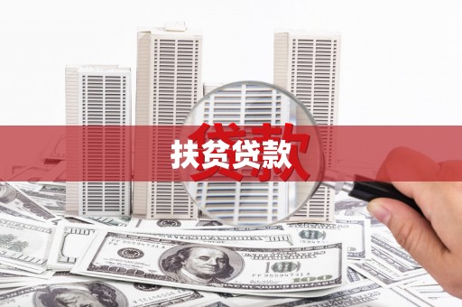 新抚扶贫贷款